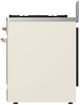 Ilve® Majestic III 30" Antique White Pro Style Dual Fuel Natural Gas Range with Triple Glass Door and Copper Trim-3