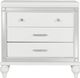 New Classic® Home Furnishings Valentino 4-Piece White King Panel Bedroom Set-5