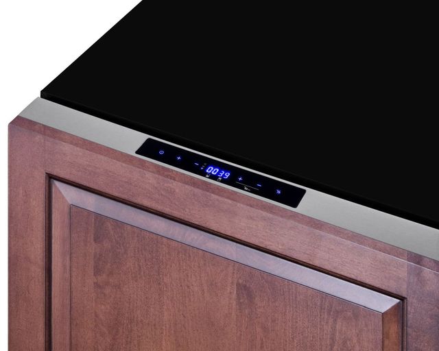 Summit® 24" Custom Panel Ready Refrigerator Drawers-3