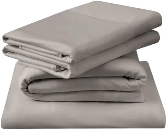 Tempur-Pedic® TEMPUR-Breeze® 4-Piece Graphite TENCEL™ Lyocell California King Sheet Set-0