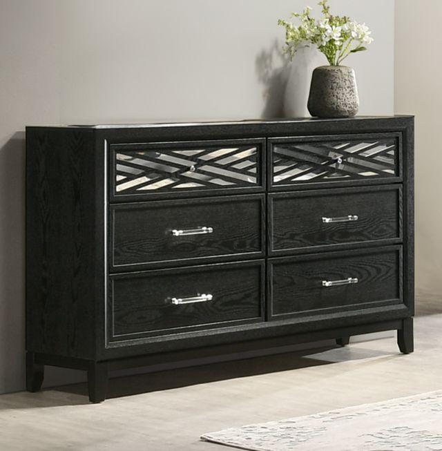 New Classic® Home Furnishings Obsidian Black Dresser-1
