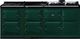 AGA™ eR7 210 Classic Cast Iron 83" British Racing Green Pro Style Dual Fuel Range-0