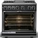 Viking® 7 Series 36" Antique Bronze Pro Style Dual Fuel Range with Griddle-1