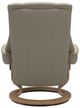 Stressless® by Ekornes® Customizable Mayfair Medium Manual Recliner and Ottoman with Classic Base-4