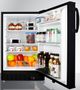 Summit® 3.5 Cu. Ft. Black Under the Counter Refrigerator-3
