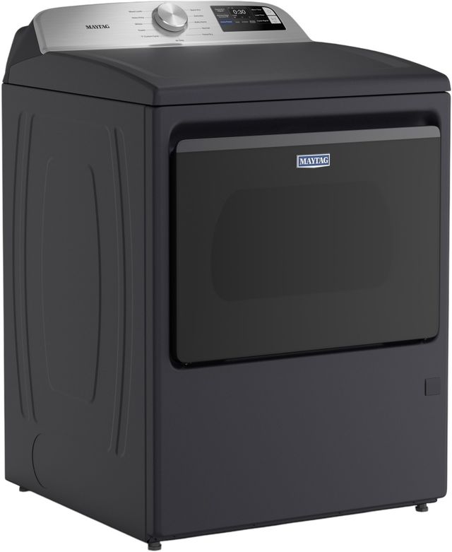 Maytag® 7.4 Cu. Ft. Midnight Steel Smart Front Load Electric Dryer with Extra Power-3
