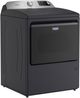 Maytag® 7.4 Cu. Ft. Midnight Steel Smart Front Load Electric Dryer with Extra Power-3