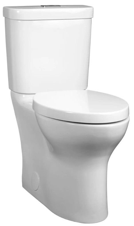 DXV Equility® Canvas White Two-Piece Dual Flush Chair Height Elongated Toilet with Seat-3
