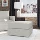 Flex by Flexsteel® Frost Square Bumper Ottoman-2