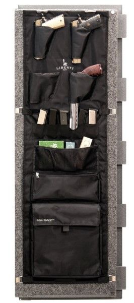 Liberty Safe Black 20-25'' Gun Safe Door Panel Organizer-4