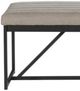 Intercon Eden Black/Rustic Dune Bench-2