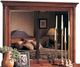 Durham Furniture Savile Row Victorian Mahogany Landscape Mirror-0