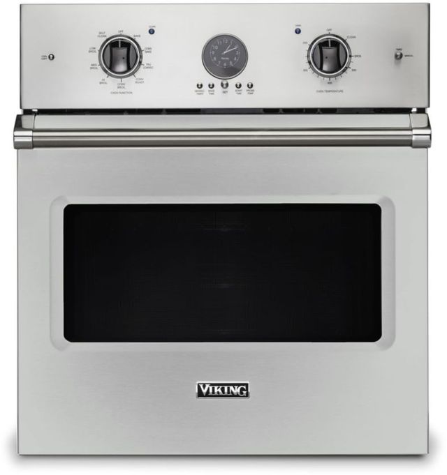 Viking® 5 Series 27" Frost White Professional Built In Single Electric Premiere Wall Oven-0