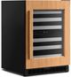 Kitchenaid® 24" Panel-Ready Undercounter Wine Cooler with Full-Extension Wood-Front Racks-2