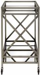 ACME Furniture Kristensen Antique Gold/Mirrored Serving Cart-4