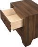 Crown Mark Millie Brown Cherry Nightstand-2