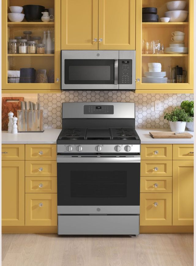 GE® 4 Piece Stainless Steel Kitchen Package-1
