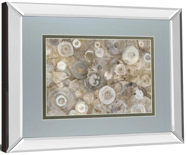 Classy Art Natural Agate by Albena Hristova Mirror Framed Wall Art-1