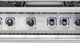 Viking® 7 Series 36" White Pro Style Natural Gas Range-2