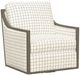 Emerald Home Cecily Black/Cream Swivel Accent Chair-0
