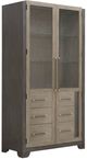 Pulaski™ Anderson Park Frontier Brown/Moose Trail China Cabinet with Storage Drawers-0