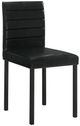 Coaster® Garza 4-Piece Black Upholstered Dining Side Chair Set-0
