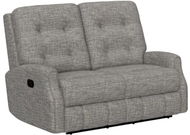 Flexsteel® Customizable Devon Fabric Manual  Reclining Loveseat-2