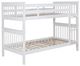 Coaster® Chapman White Twin Over Twin Bunk Bed-1