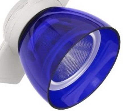 Cal® Lighting & Accessories Blue/White Track Light-1