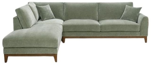 Furniture of America® Watton Olive Green Left Chaise Sectional-0