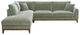 Furniture of America® Watton Olive Green Left Chaise Sectional-0