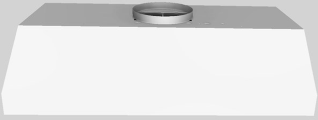 Vent-A-Hood® 42" White Wall Mounted Liner Insert-3