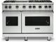 Viking® 5 Series 48" Frost White Pro Style Natural Gas Range with 12" Griddle-0
