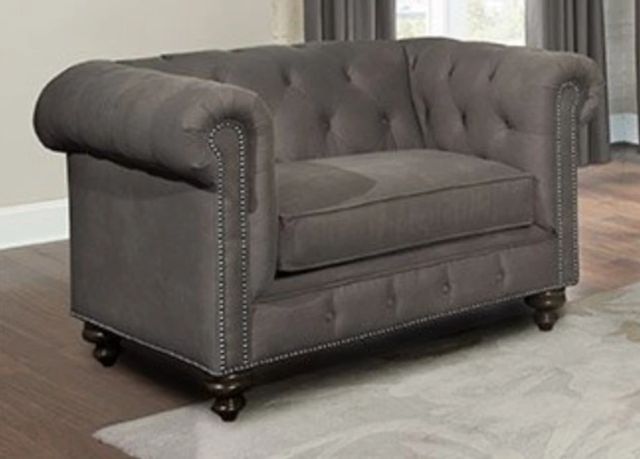 Marshfield Furniture Philip Gray Chair and a Half-1