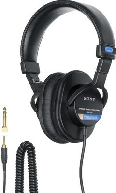 Sony® Black Wired Over-Ear Headphones