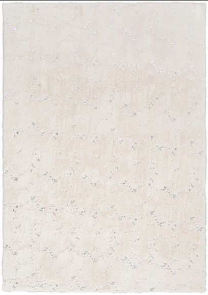 Nourison Home™ Cozy Shimmer Ivory Silver Glam 5'x7' Area Rug-0