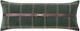 HiEnd Accents Windowpane Buckle Golden Yellow/Hunter Green Lumbar Pillow-0