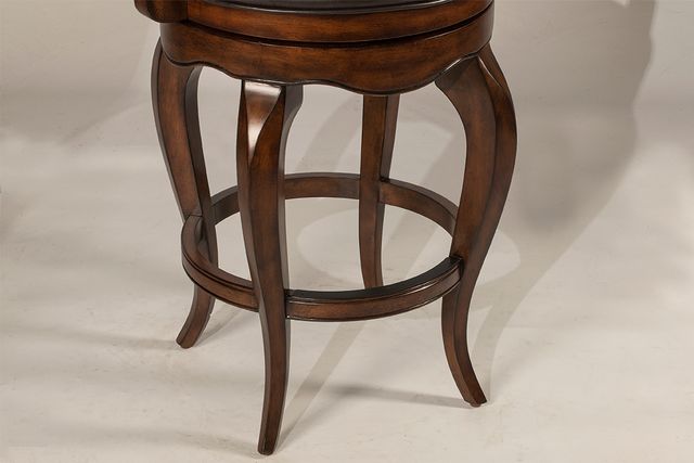HH2 Home Eastwind Medium Cherry Swivel Bar Stool-3