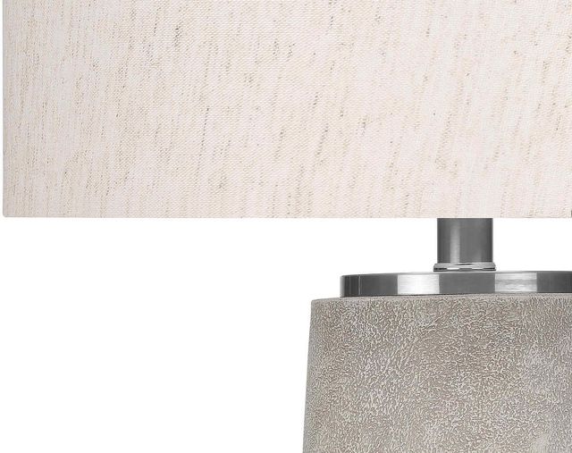 Monarch Specialties Inc. 29"H Grey Resin Table Lamp-2