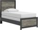 Signature Design by Ashley® Jonnifer Black/Gray Youth Twin Panel Bed-0