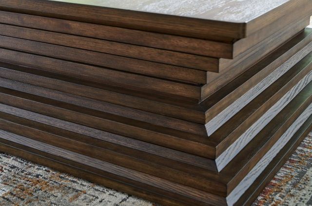 Signature Design by Ashley® Hannodream Warm Brown Cocktail Table-2