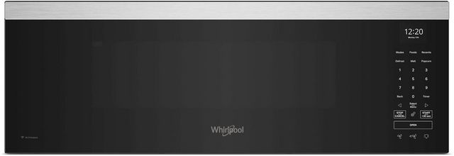 Whirlpool® 1.1 Cu. Ft. Fingerprint Resistant Stainless Steel Over The Range Microwave-0