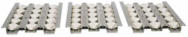 Coyote® Outdoor Living 3 Piece 36" Stainless Steel Ceramic Briquette Flame Tamer Set-0