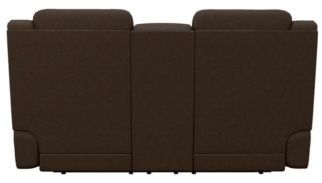 La-Z-Boy® Joel Mahogany Power Reclining Loveseat with Console and Headrest-3