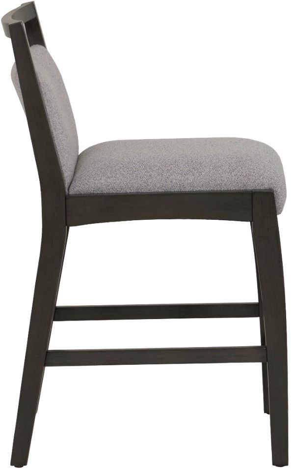 Linon Samuel Gray Counter Stool-3