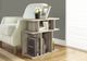 Monarch Specialties Inc. 24"H Dark Taupe Accent Table-3
