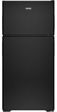 Hotpoint® 14.58 Cu. Ft. Top Freezer Refrigerator-Black-0
