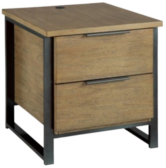 Signature Design by Ashley® Montia Light Brown End Table-0