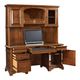 aspenhome® Hawthorne 2-Piece Carmel Brown 66" Desk-1