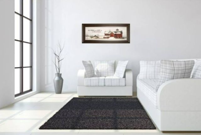 Classy Art All Roads Lead Home For Christmas by Lori Deiter Wall Art-3